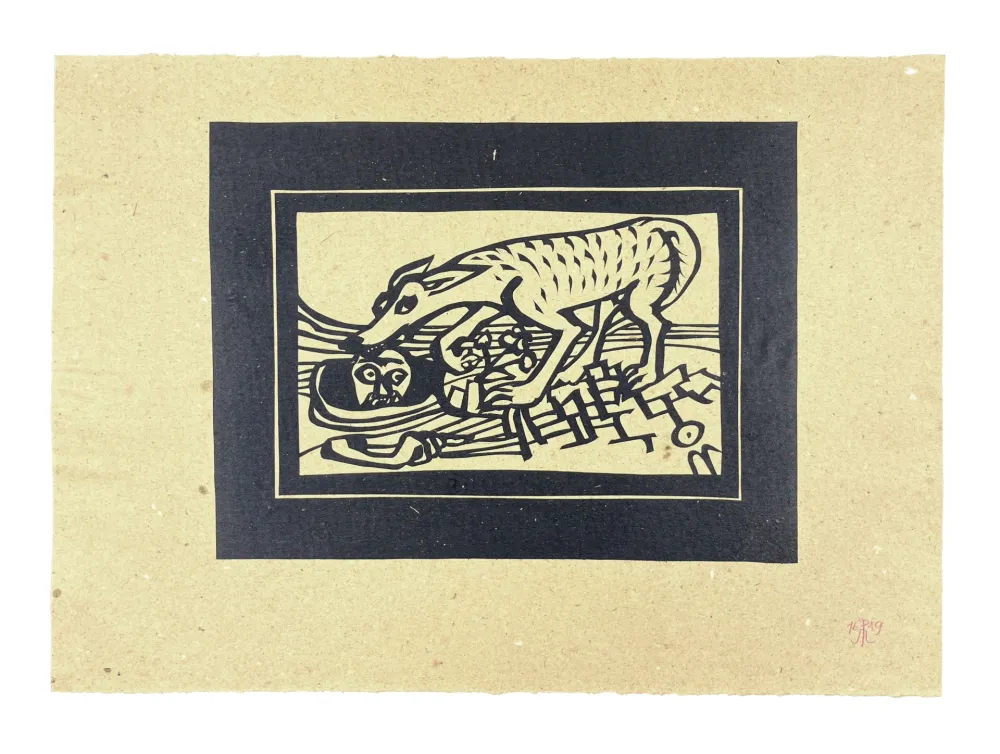 木刻 Müller - PUISATIER