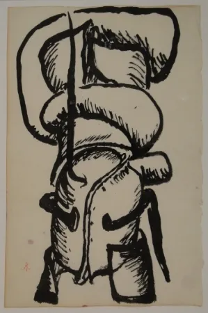 无技术 Müller - Sculpture / Skulpturstudie.