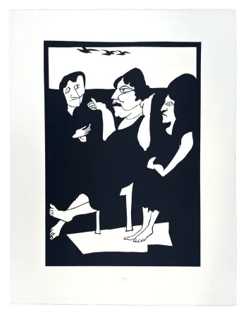 木刻 Müller - TROIS GRÂCES