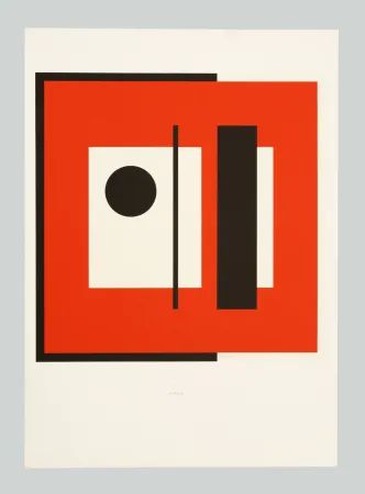 丝网印刷 Munari - Anche la cornice