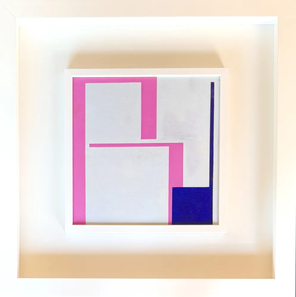 无技术 Munari - Bruno Munari (1907-1998) - Negativo-Positivo - Oil on wood panel - 1951