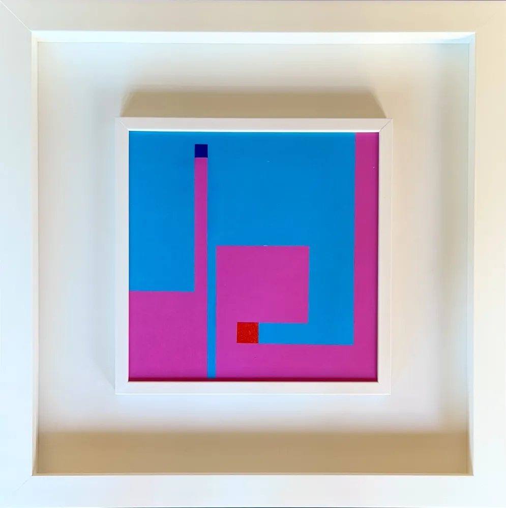 无技术 Munari - Bruno Munari (1907-1998) - Oil on wood panel - 1951