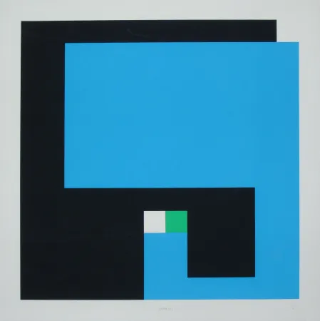 丝网印刷 Munari - Positivo Negativo