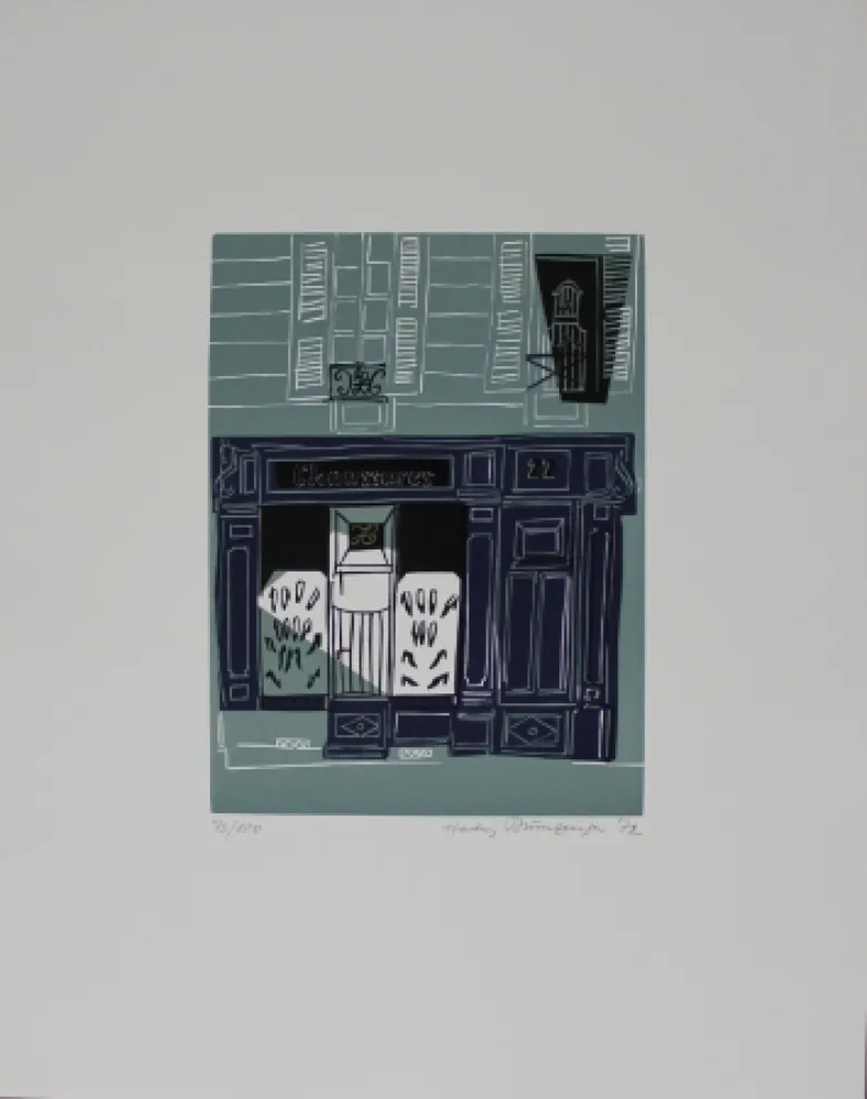 丝网印刷 Mündinger - Fassade