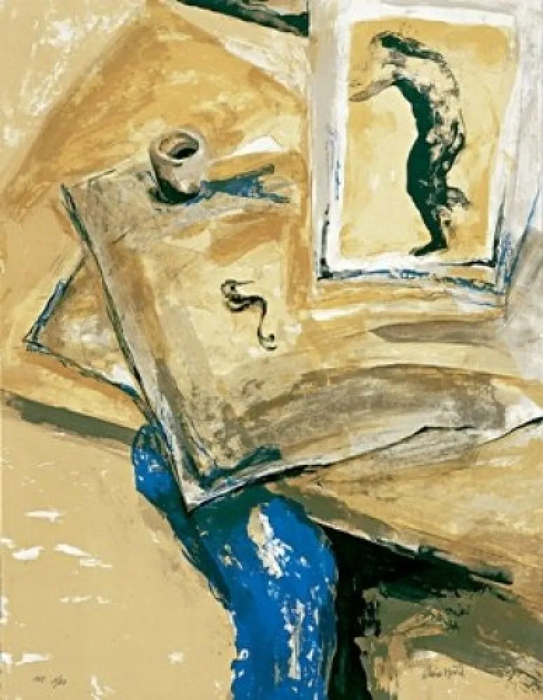 石版画 Muñoz - Dibuixos antics II