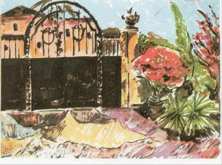 石版画 Muñoz - GM-8