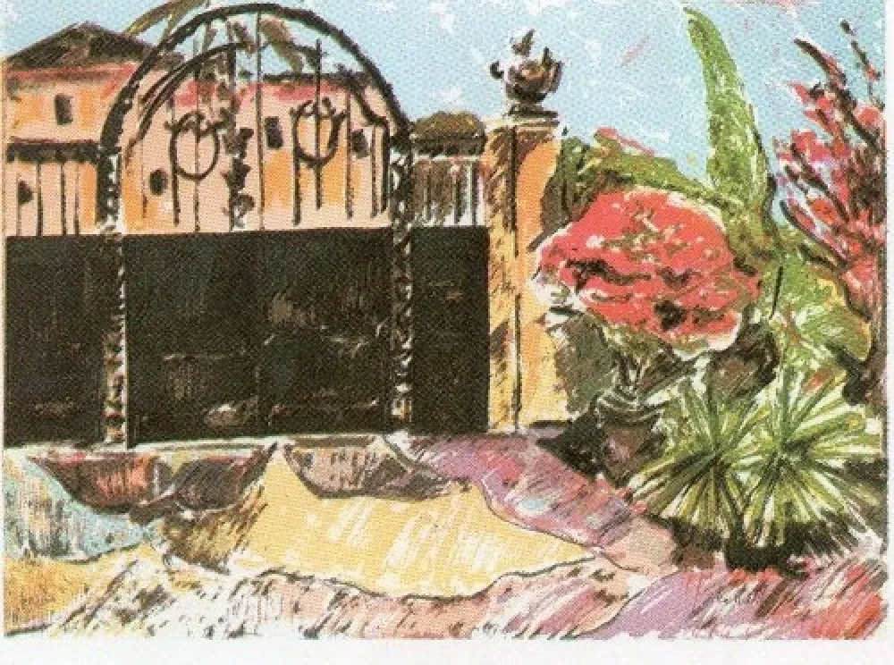 石版画 Muñoz - GM - 8