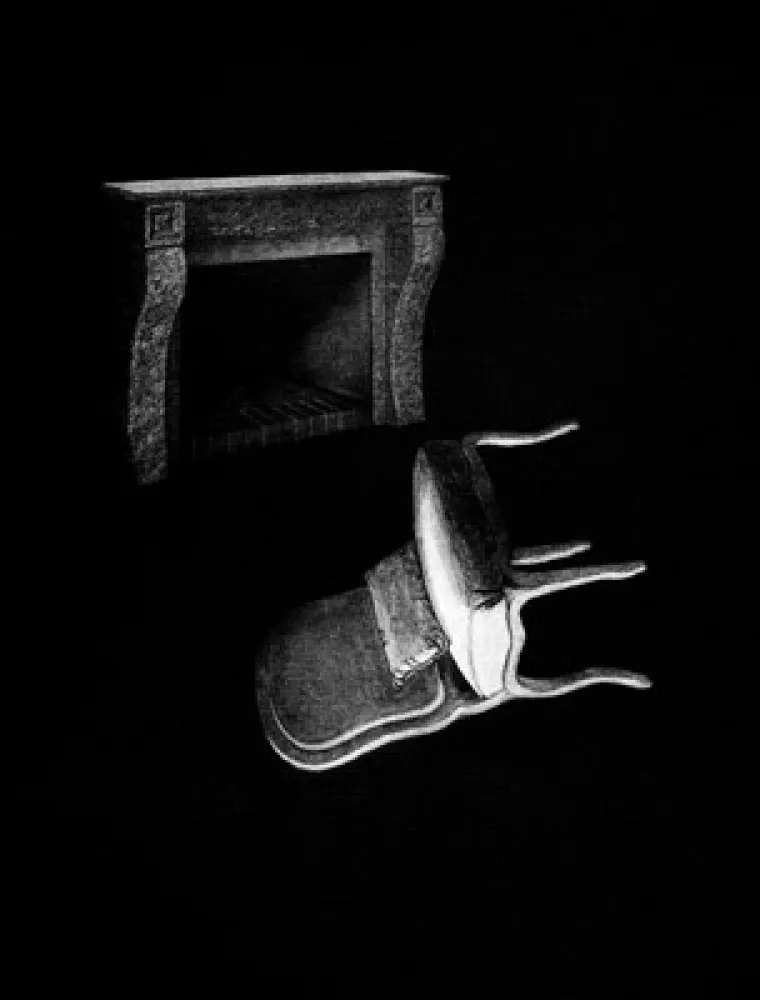 美柔汀铜版画 Muñoz - Mobiliario VII