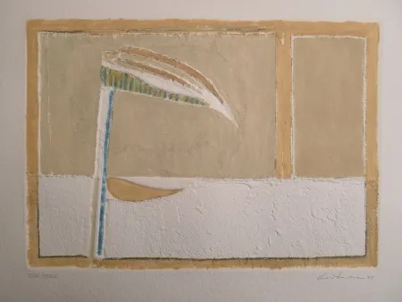 版画 Muñoz - Sin título