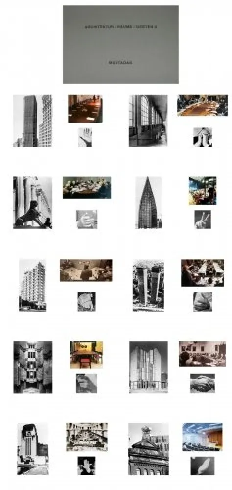 复数作品 Muntadas - Architektur / Räume / Gesten II