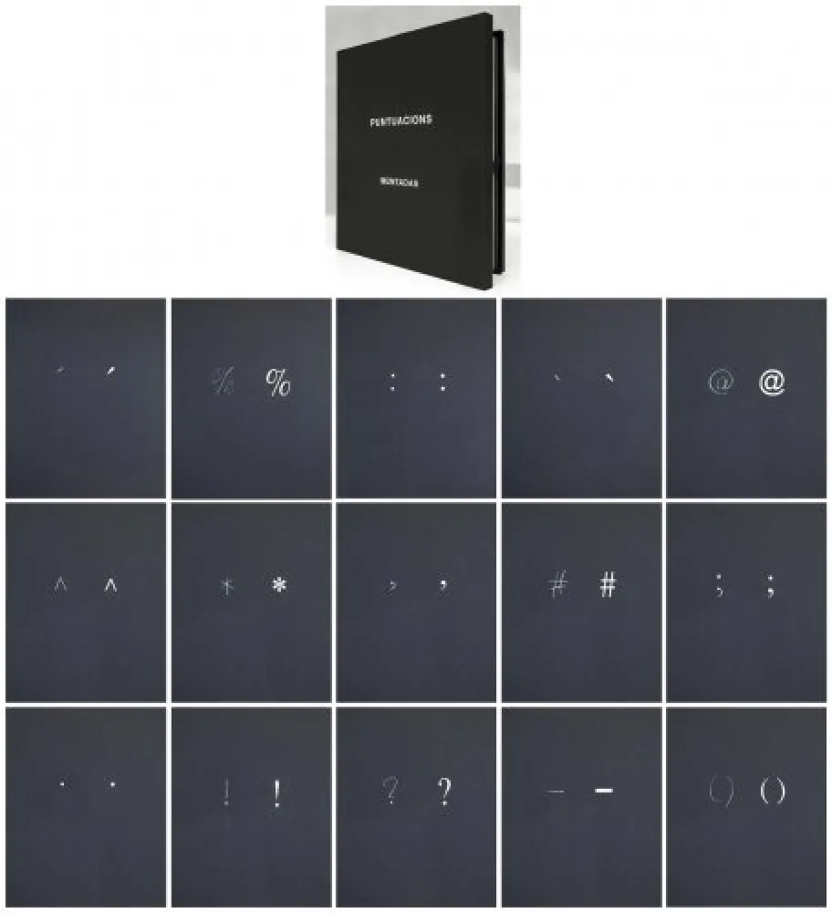 石版画 Muntadas - Puntuacions