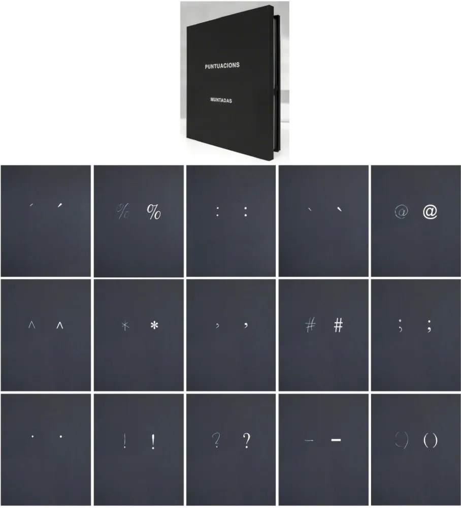 石版画 Muntadas - Puntuacions