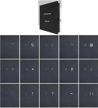 石版画 Muntadas - Puntuacions