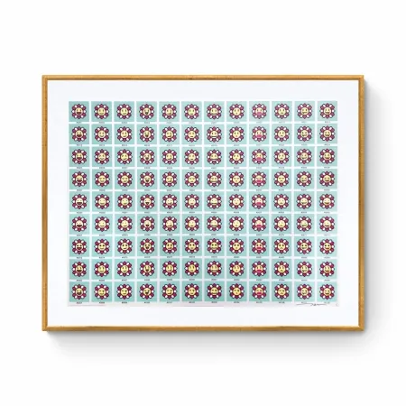 丝网印刷 Murakami - 108 Earthly Temptations