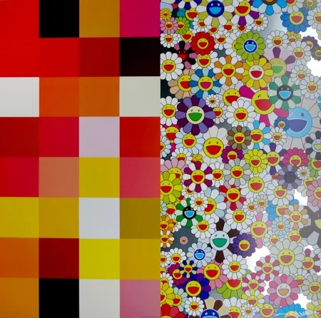 石版画 Murakami - Acupuncture flowers