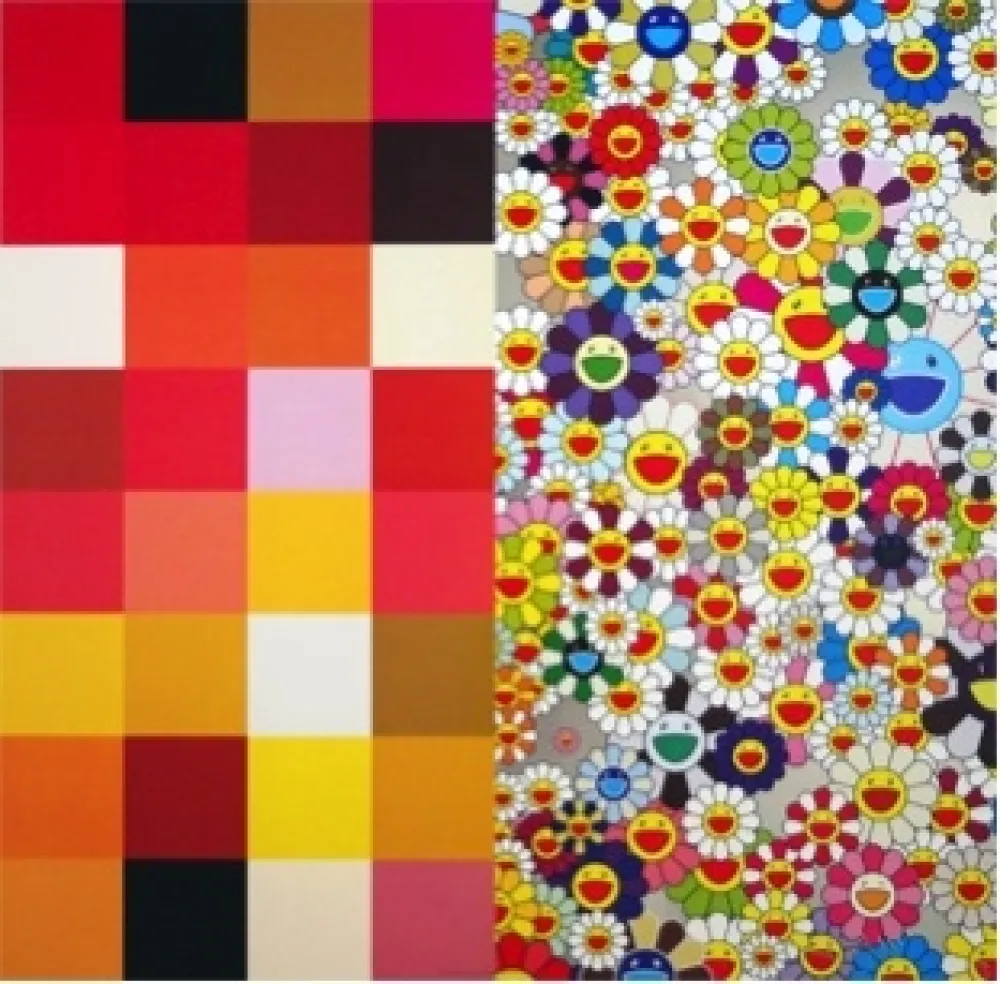 石版画 Murakami - Acupuncture Flowers