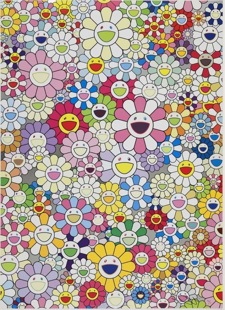 胶版印刷 Murakami - An homage to Yves Klein