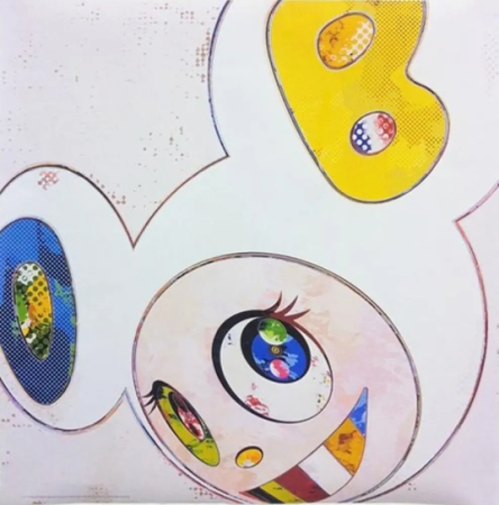 复数作品 Murakami - And Then x 6 - White with Blue and Yellow ears
