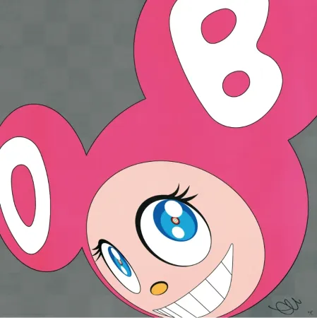 石版画 Murakami - And Then…(Pink)