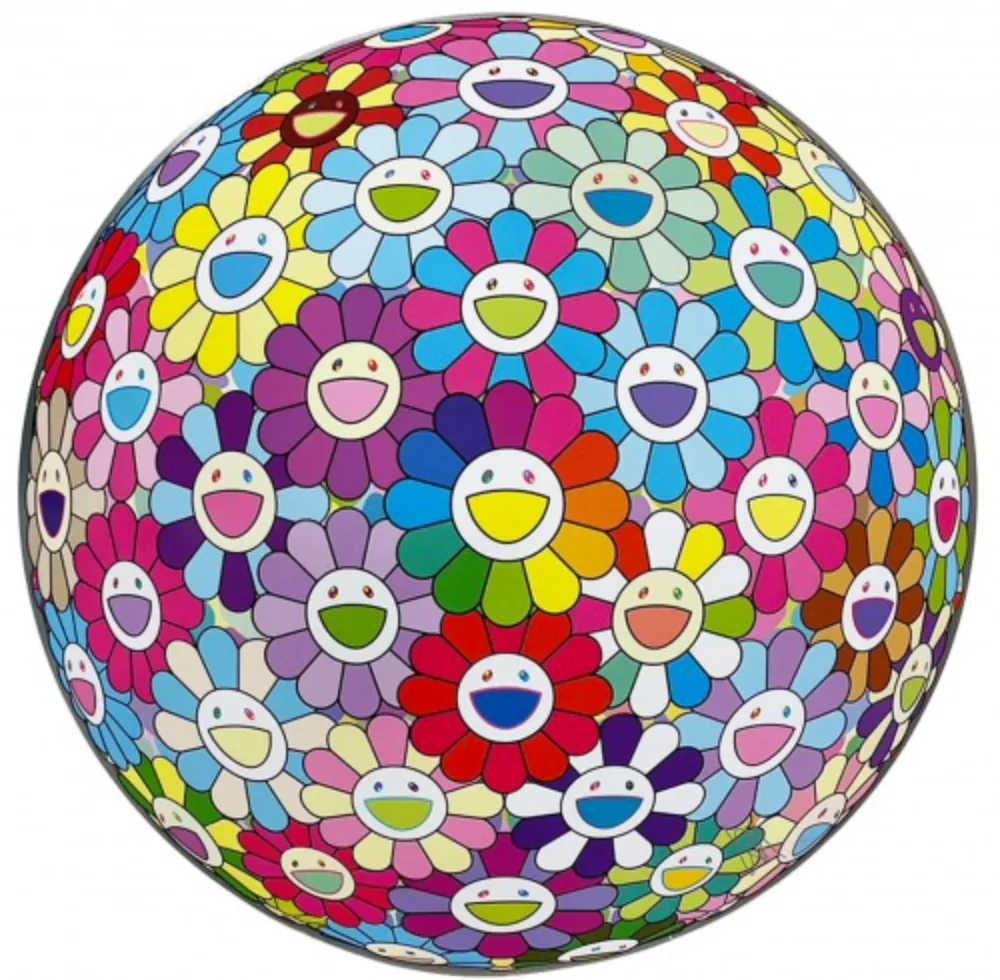 胶版印刷 Murakami - Charge into the Center of Consciousness