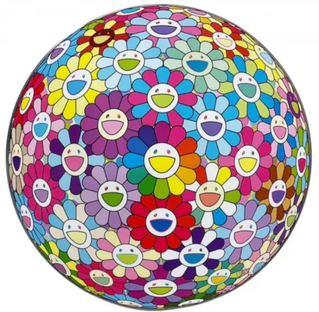 胶版印刷 Murakami - Charge into the Center of Consciousness