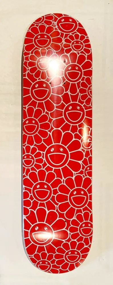 丝网印刷 Murakami - Flowers Skate Deck