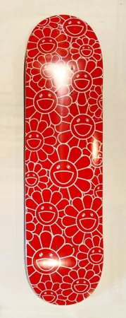 丝网印刷 Murakami - Flowers Skate Deck