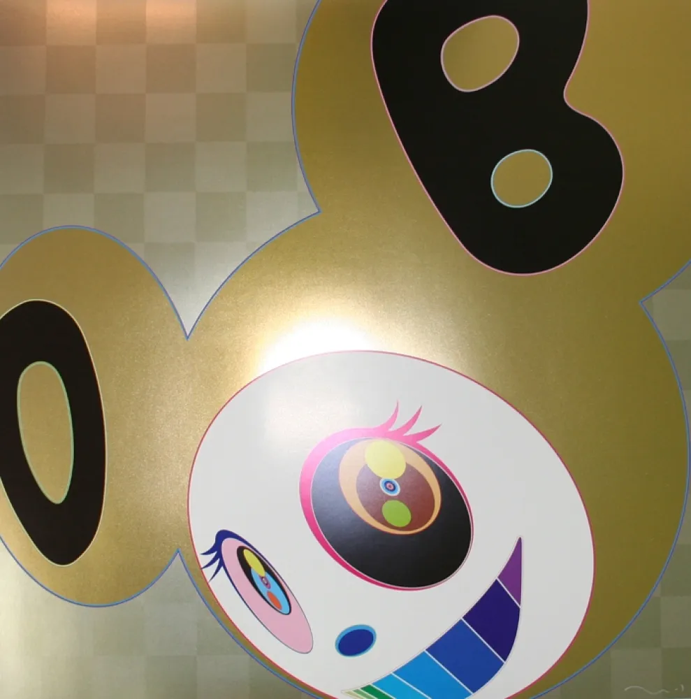 胶版印刷 Murakami - Gold Mr DOB – And Then Golden