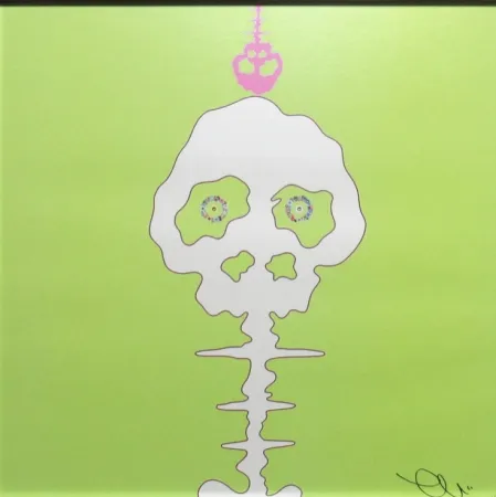 胶版印刷 Murakami - LIME GREEN-TIME 