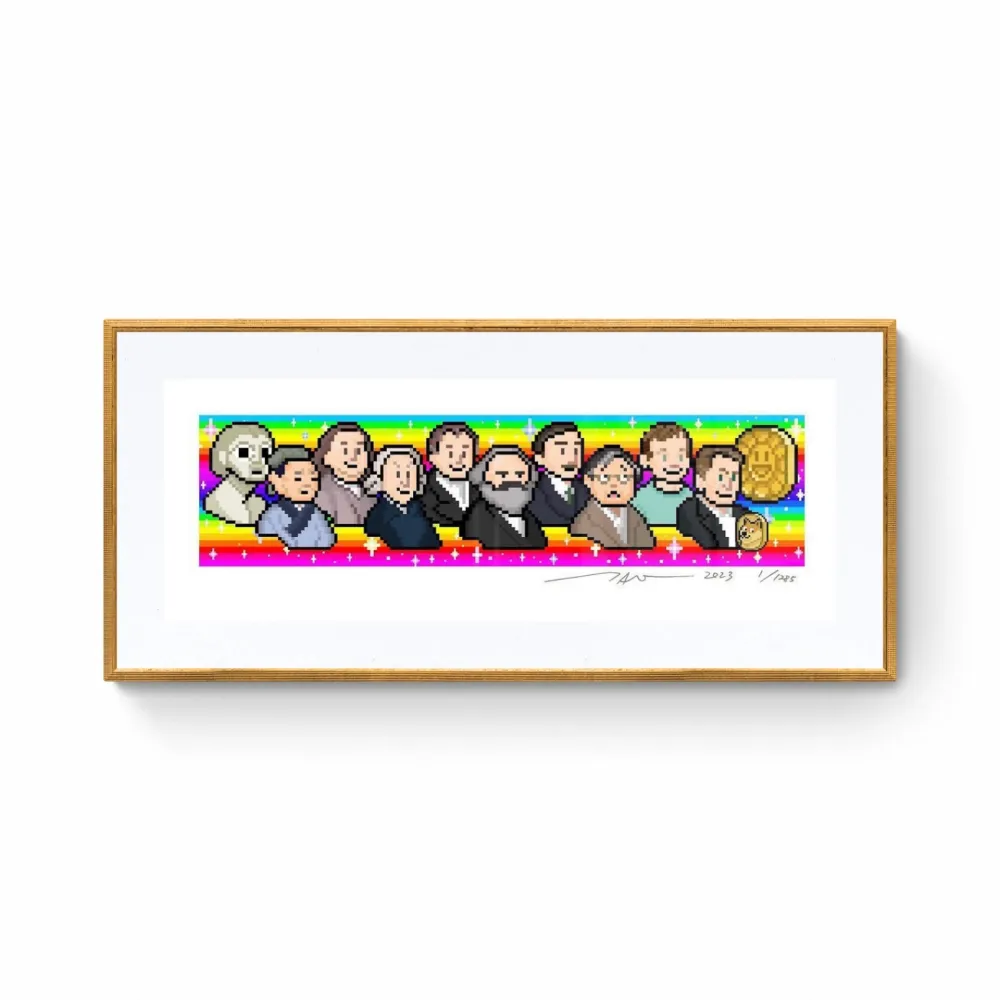 丝网印刷 Murakami - What are the meanings of currency