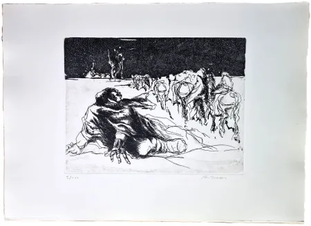 蚀刻版画 Murer - Ghe rivarem a baita?