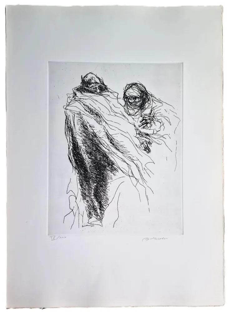 蚀刻版画 Murer - Ghe rivarem a baita?