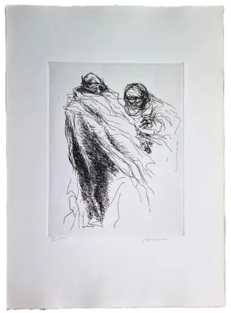 蚀刻版画 Murer - Ghe rivarem a baita?