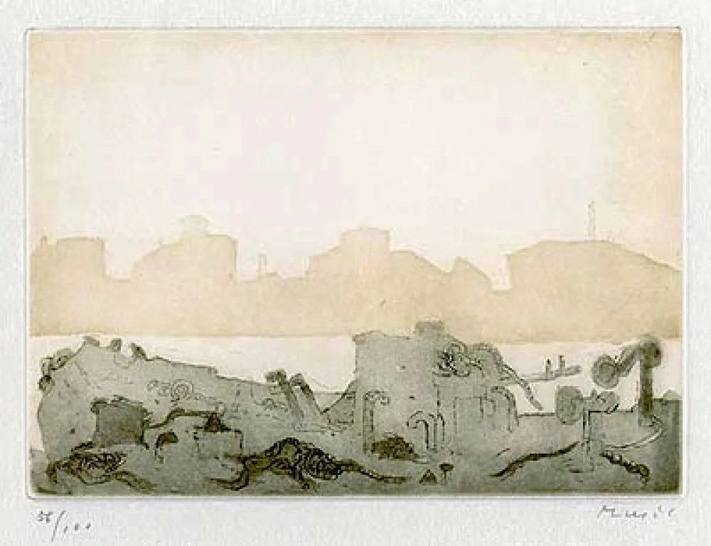 版画 Music - Canale della Giiudecca