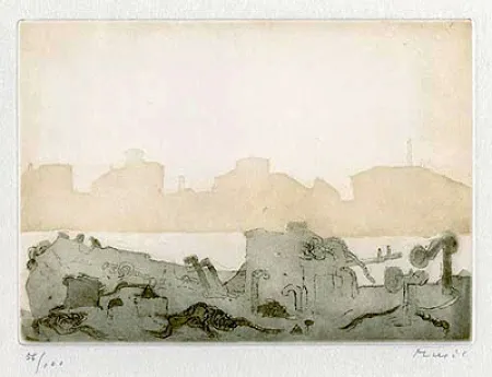 版画 Music - Canale della Giiudecca