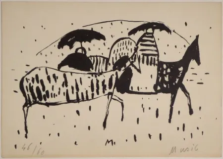 石版画 Music - Cavallini