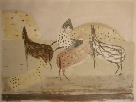 石版画 Music - Cavallini