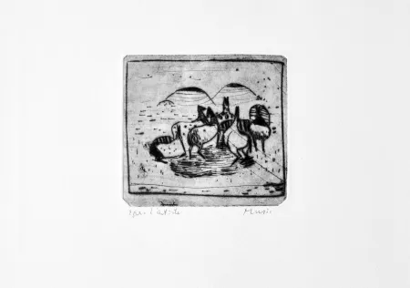 版画 Music - Cavallini