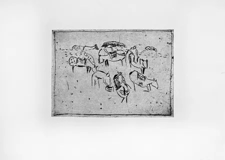 干刻版画 Music - Cavallini