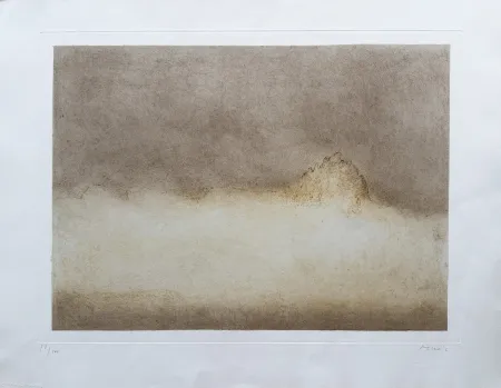 蚀刻版画 Music - Dolomites, 1975