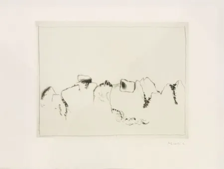 版画 Music - Jardins déserts peut-être 