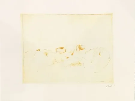 版画 Music - Jardins déserts peut-être 