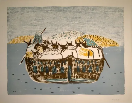 石版画 Music - Le Bac