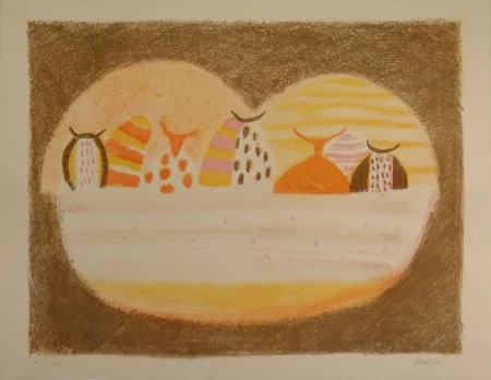 石版画 Music - Le Bac