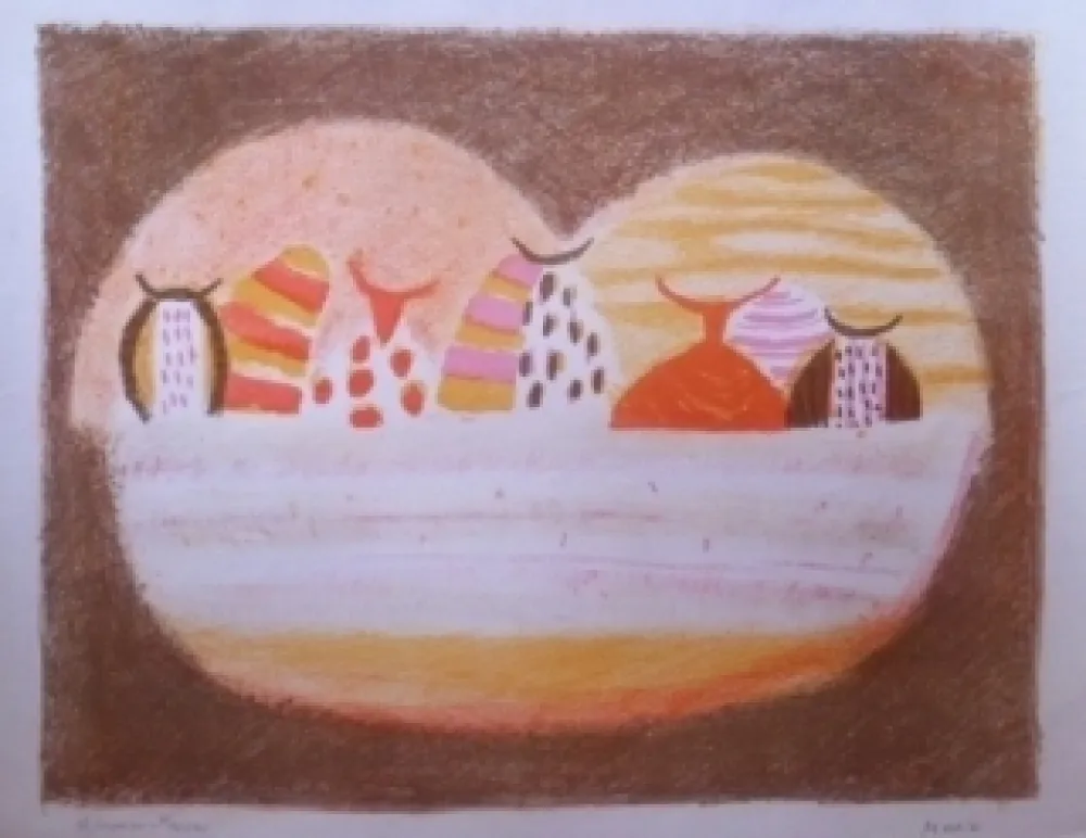 石版画 Music - LE BAC