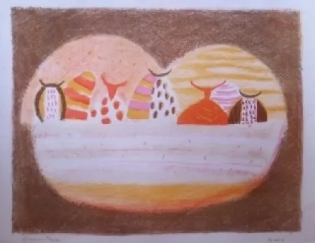 石版画 Music - LE BAC