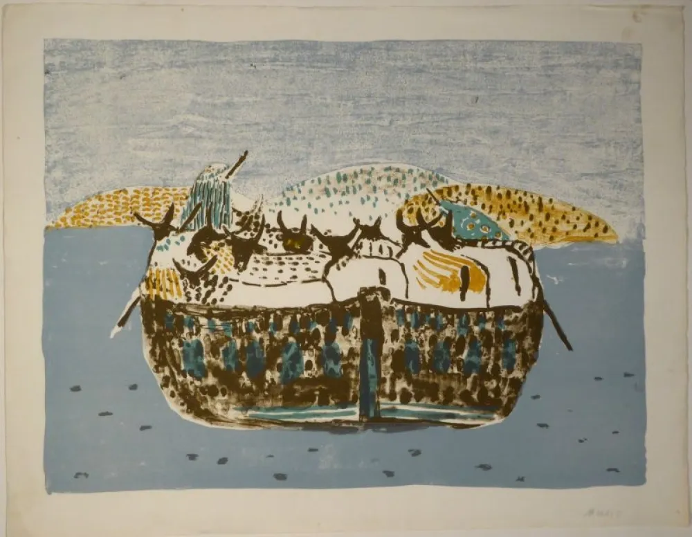 石版画 Music - Le Bac