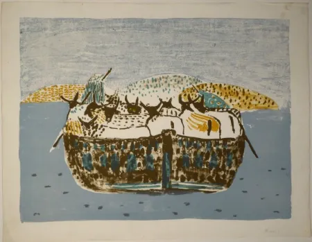 石版画 Music - Le Bac