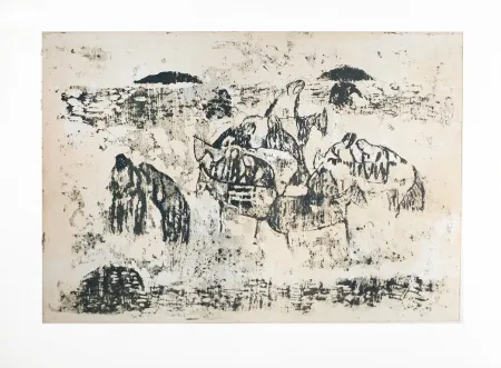 版画 Music - Motif dalmate