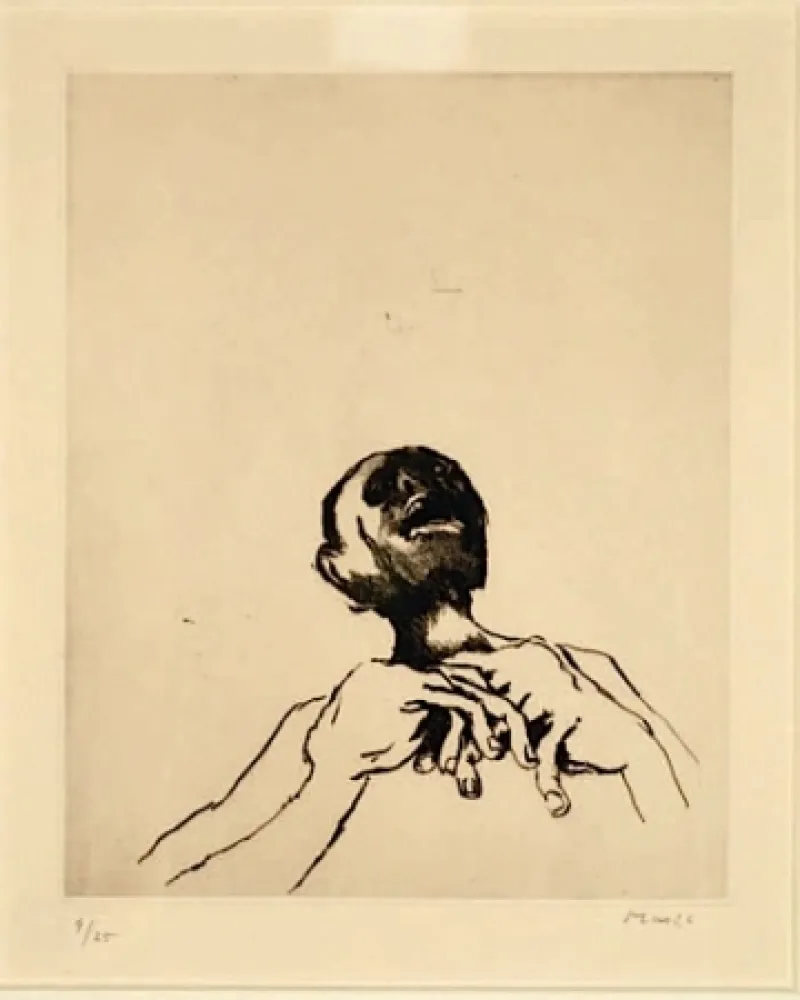 干刻版画 Music - Nous ne sommes pas les deniers